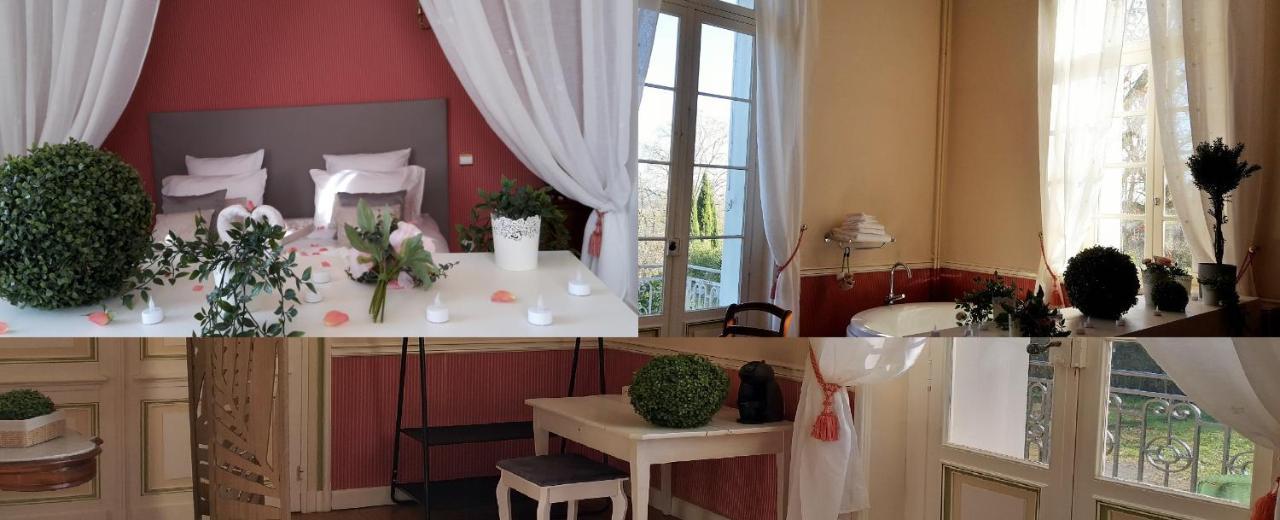 Hotel Chateau Marith - Etablissement Climatise Avec Piscine Clairac  Exterior foto