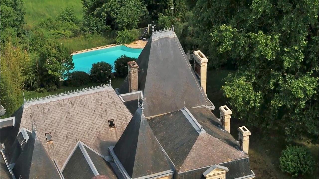 Hotel Chateau Marith - Etablissement Climatise Avec Piscine Clairac  Exterior foto