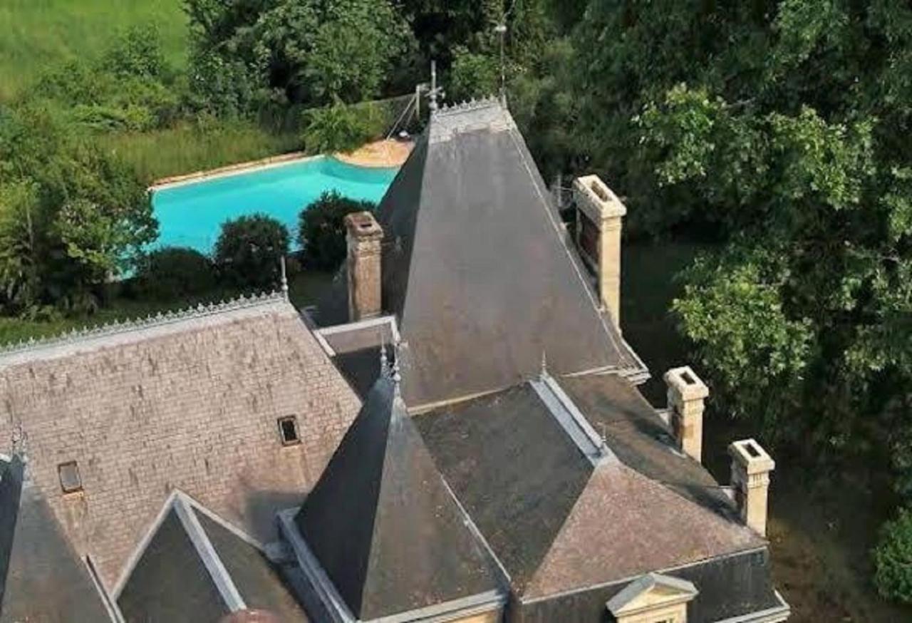 Hotel Chateau Marith - Etablissement Climatise Avec Piscine Clairac  Exterior foto
