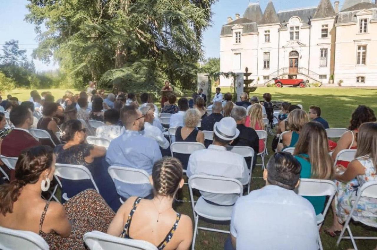 Hotel Chateau Marith - Etablissement Climatise Avec Piscine Clairac  Exterior foto