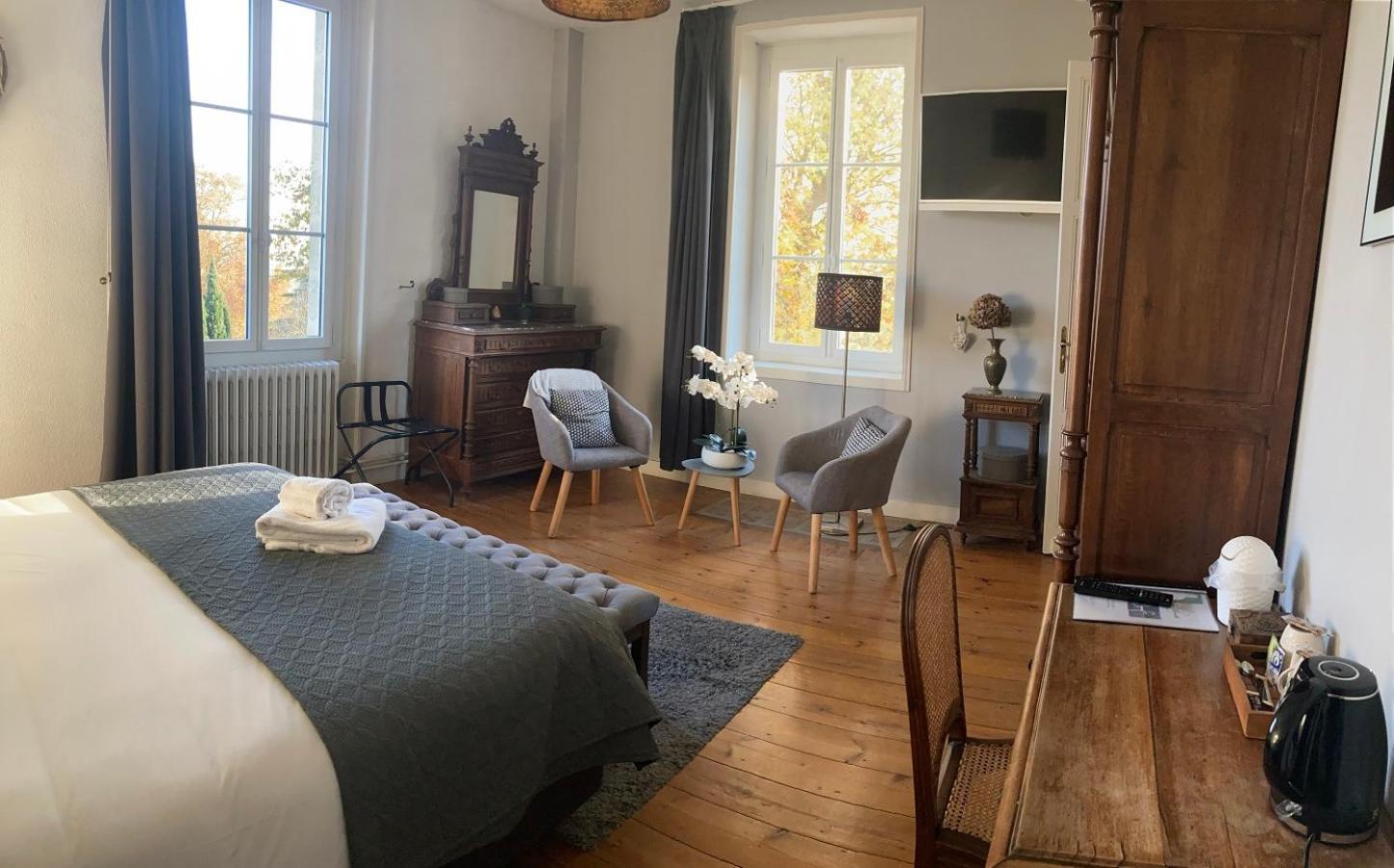 Hotel Chateau Marith - Etablissement Climatise Avec Piscine Clairac  Zimmer foto